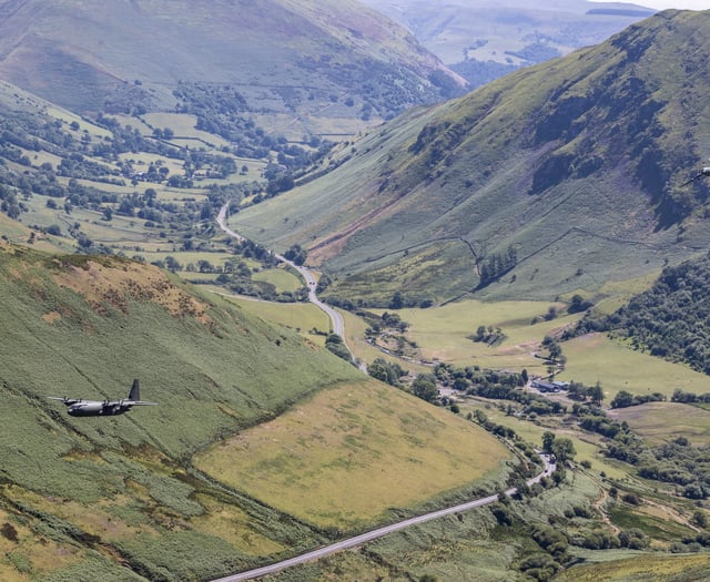 Video shows Hercules in flight ahead of retirement