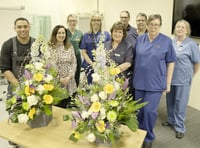 TV show pays floral thanks to fundraising cancer nurses at Bronglais