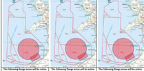 Live firing to take place in Cardigan Bay next week