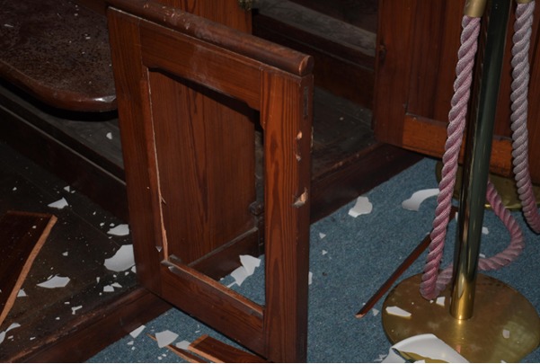 Police appeal for information after chapel is vandalised