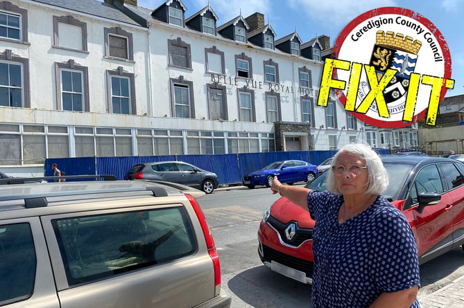 Belle Vue Aberystwyth Fix It Mair Benjamin