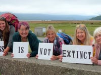 March for Michael walker welcomed in Fairbourne