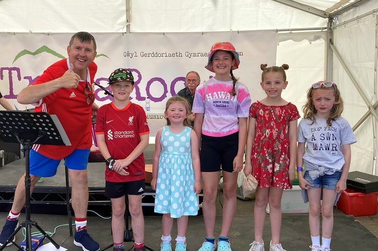 Tregaron Carnival king and queen