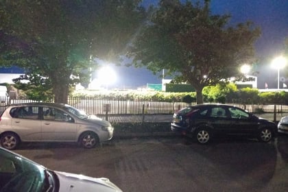 Floodlights from Aber Town’s stadium ‘unbearable’ for residents   