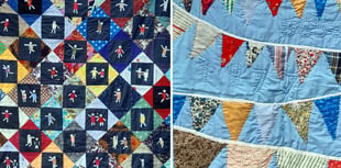 1977 Jubilee, semaphore and Borth inspire works at quilt exhibition 