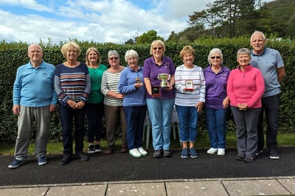 Rain fails to deter Barmouth WI bowling competition participants