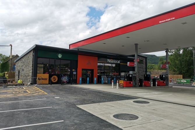 Machynlleth petrol station