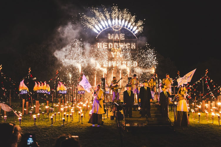 The Eisteddfod finale was fiery