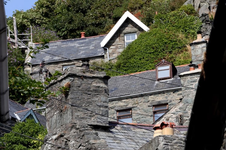 Barmouth houses stock