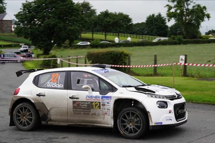 Homecoming for Wood as Asphalt Rally Championship comes to Ceredigion