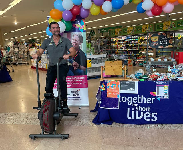 Aberystwyth Morrisons staff raise funds for Tŷ Gobaith