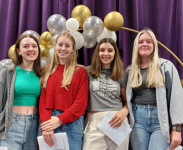 Ysgol Bro Preseli pupils celebrate GCSE success