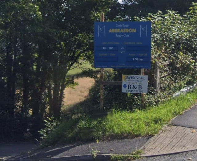 Training pitch plans for Aberaeron Rugby Club given go-ahead