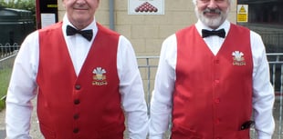 Wales honours for Ceredigion Snooker players Donald and Bary