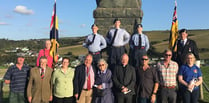 Royal British Legion holds annual cliff-top memorial service