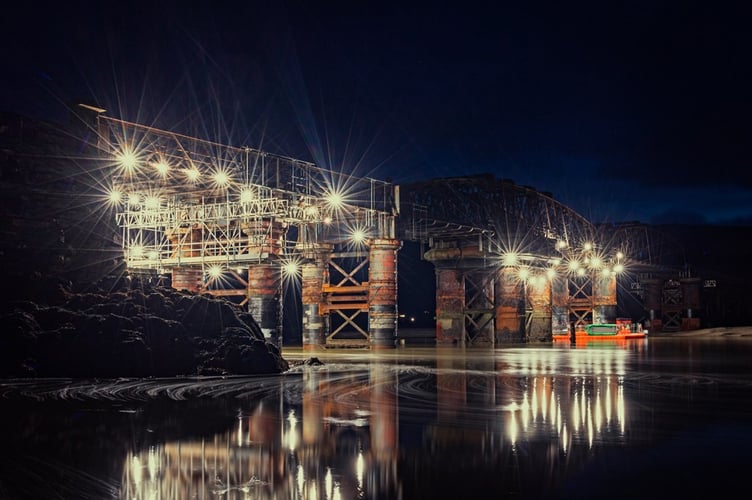 Barmouth's historic viaduct is being restored