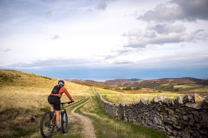 Off-road cycling route linking Machynlleth to Conwy is launched