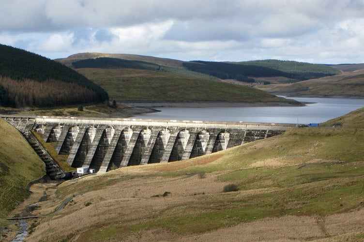 Nant-y-moch dam