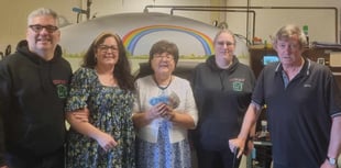 £2,500 concert proceeds donated to Cardigan Oxygen Therapy Centre