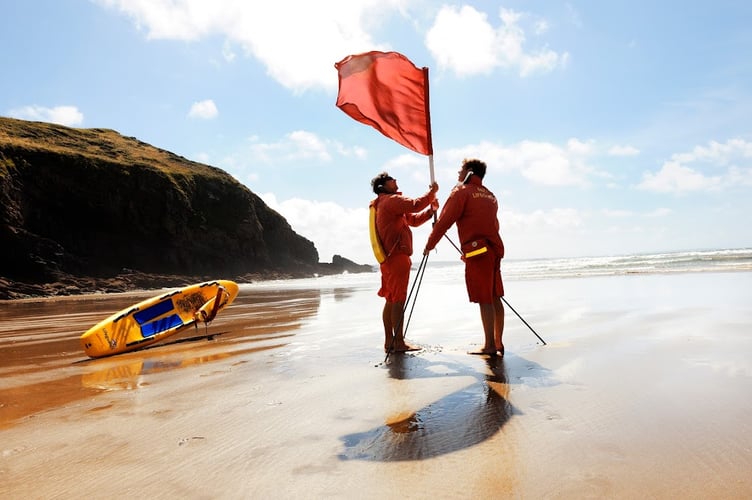 RNLI lifeguards