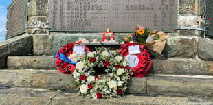 Aberystwyth marks centenary of war memorial at Castle Point