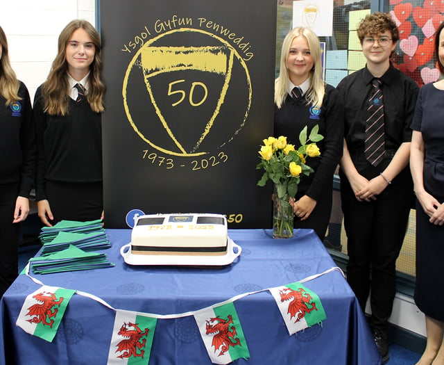 Ysgol Penweddig celebrates 50th anniversary