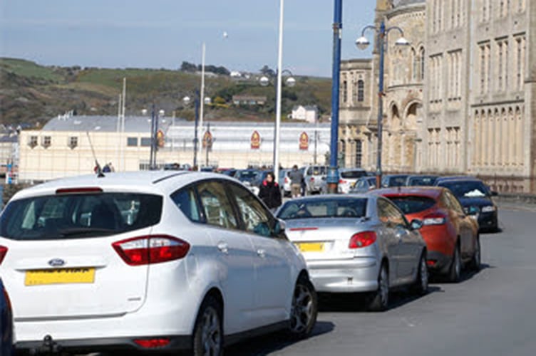 Aberystwyth prom parking