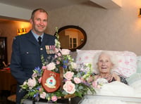 Cardigan RAF Second World War veteran honoured on 102nd birthday