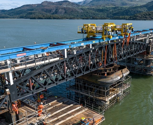 WATCH: Video shows how restoration of Barmouth Viaduct is going