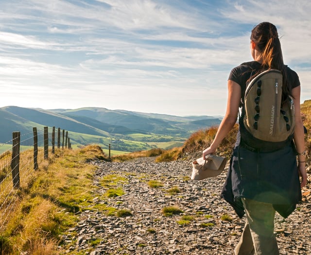 Powys has some of best access to footpaths in Wales and England