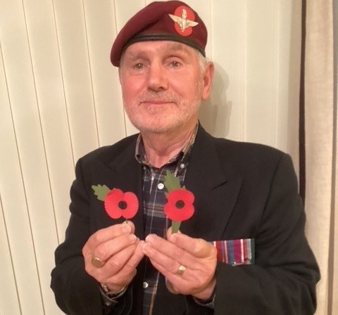 Newcastle Emlyn veteran gets behind plastic-free poppy