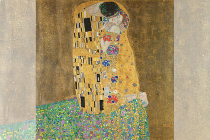 Film all about Gustav Klimt's The Kiss comes to Cardigan's Mwldan