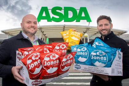Gwynedd company to supply Asda with gourmet crisps