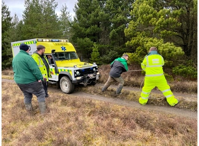 Rhayader ambulance