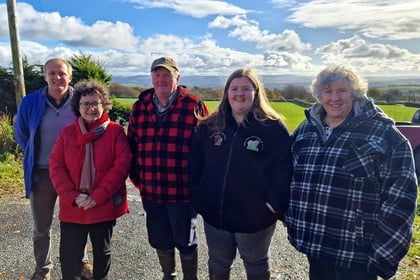 Ceredigion farming family highlights concerns to local politicians
