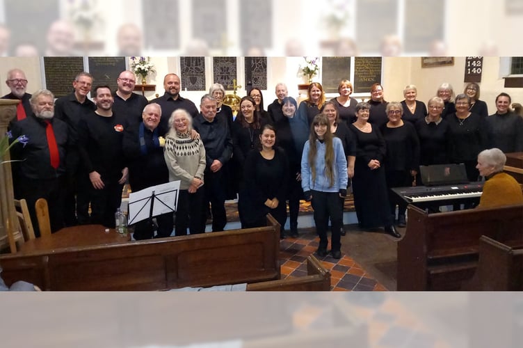 Ysbyty Cynfyn Church concert