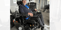 Llandysul veteran gets ‘godsend’ wheelchair