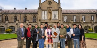 Indian political leaders visit Lampeter