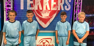 Young footballers showcase their Tekkers for S4C show