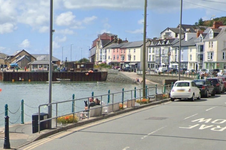 Aberdyfi Google Map