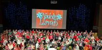 Young musicians put on a festive treat