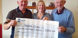 Birthday donations raise £1,500 for Prostate Cymru