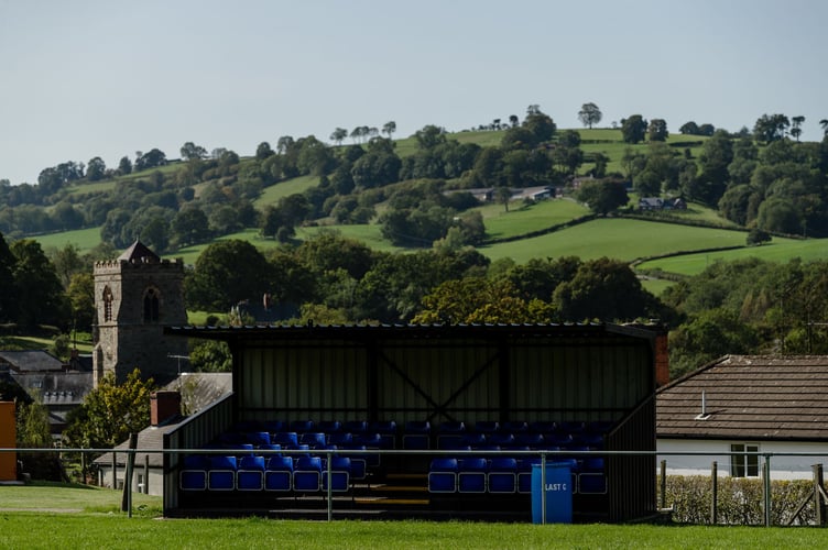 LLANFAIR CAEREINION, WALES - SEPTEMBER 17 2020: Llanfair United F.C, Mount Field Stadium pics  (Pics by John Smith/FAW)