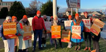 MS joins junior doctors on picket line for start of three-day strike