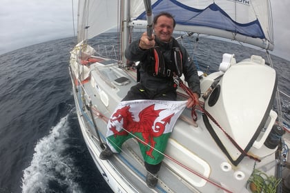 Ceredigion yachtsman relives tumultuous bid to sail around the world