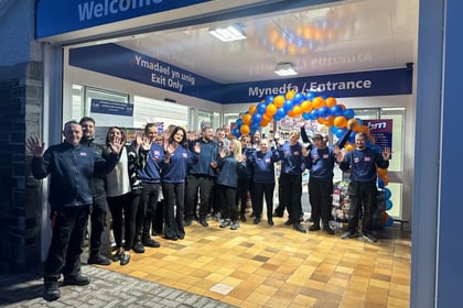 New store opened today creating more than 35 jobs