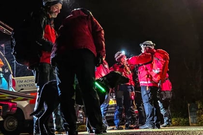 Mountain rescue team receive first call-out of the year