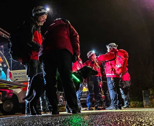 Mountain rescue team receive first call-out of the year