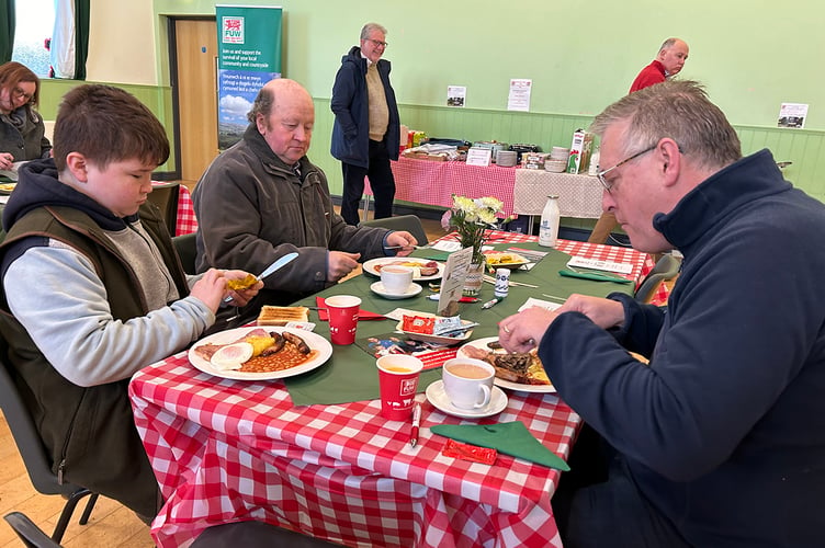 Felinfach breakfast