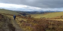 Llanbrynmair countryside awaits Aberystwyth Ramblers